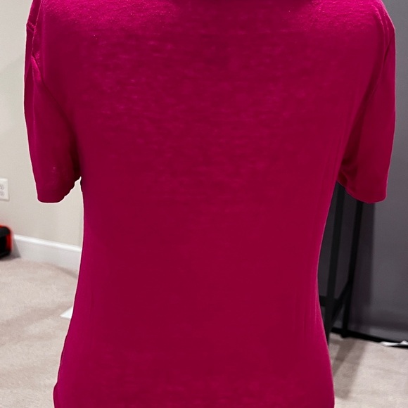 A New Day Pink Top with Tie Front - Picture 7 of 13